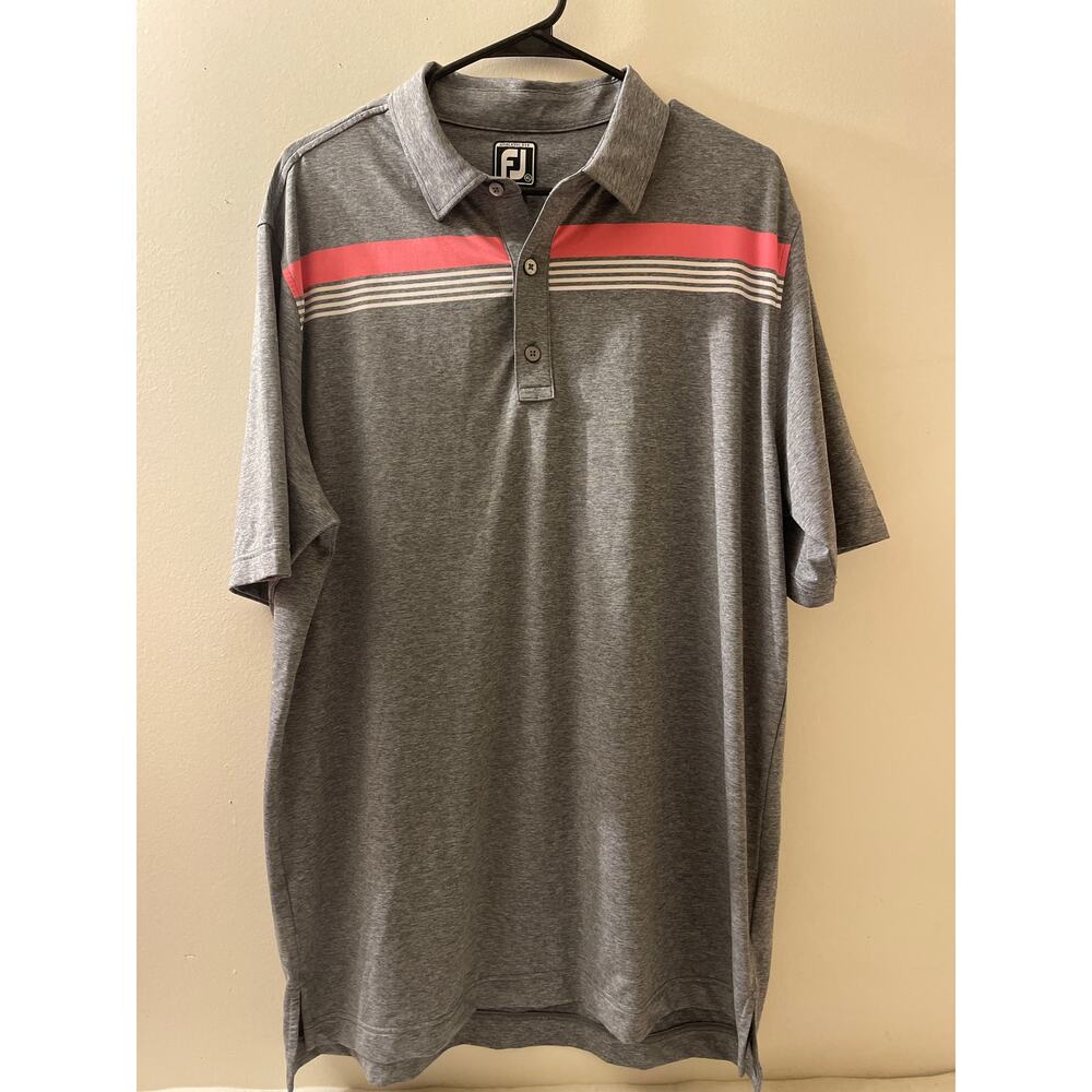 Foot Joy‎ Mens Size XL Golf Polo Short Sleeve FJ Athletic Fit Outdoor